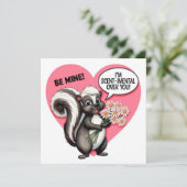 ヴィンテージスカンクバレンタイン 私はあなたのことがにおい的に恋してる シーズンカード (スタンド正面)