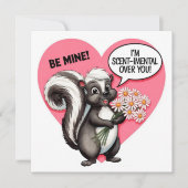 ヴィンテージスカンクバレンタイン 私は香りで恋してる シーズンカード (正面)