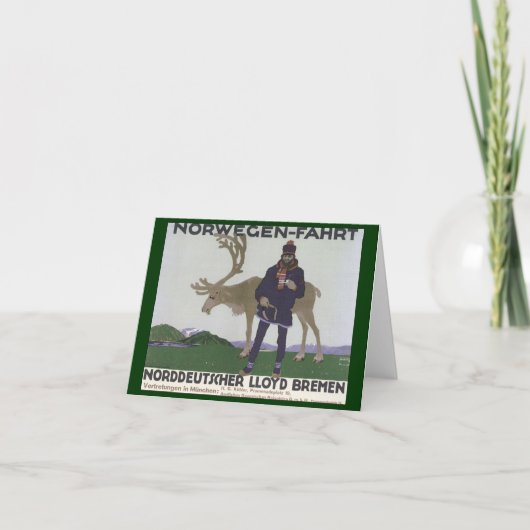 ヴィンテージスカンジナビア人がノルウェーマントナイダーへ シーズンカード (正面)