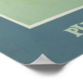 ヴィンテージスカンジナビア旅行ポスター、レトロ ポスター (角)