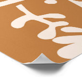 ヴィンテージスカンジナビア シンプル モダン 現代的 ポスター (角)