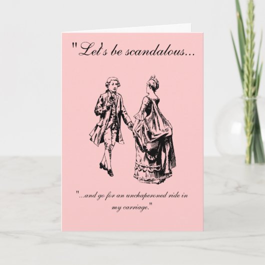 ヴィンテージスカンジナビーツバレンタインデーのカード シーズンカード (正面)