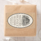 ヴィンテージスキップハニーラベルアイボリーオンクラフト ラベル (インサイチュ)