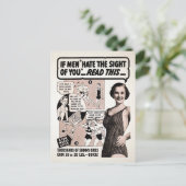 ヴィンテージスキニーダム広告はがき ポストカード (スタンド正面)