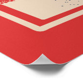 ヴィンテージスキーバーモントリゾートピコマウンテン ポスター (角)