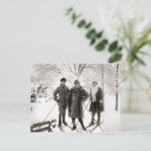 ヴィンテージスキーファッション, 1910 ポストカード (スタンド正面)