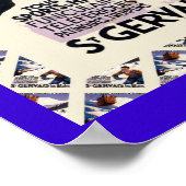 ヴィンテージスキーポスターサンジェルヴァワレバン ポスター (角)