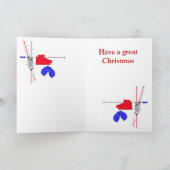 ヴィンテージスキーポスター,イタリア,スキーコルティナ シーズンカード (内部)