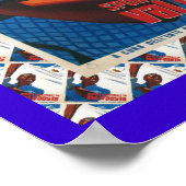 ヴィンテージスキーポスター、イタリア、バルダオスタ ポスター (角)