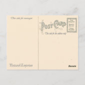 ヴィンテージスキーポスター、スキーブレトンウッズ ポストカード (裏面)