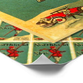 ヴィンテージスキーポスター、スキー機器ニューシャテル ポスター (角)