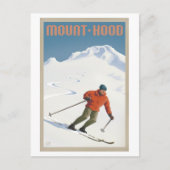 ヴィンテージスキーマウントフードハガキ ポストカード (正面)