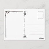 ヴィンテージスキーラムサウアムダシュタイン ポストカード (裏面)