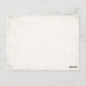 ヴィンテージスキーリゾートハガキ – スイス ポストカード (裏面)