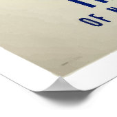 ヴィンテージスキー航空旅行 ポスター (角)