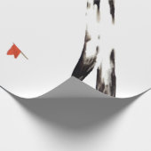 ヴィンテージスキー・ウィンタースポーツ・ドイツ旅行 ラッピングペーパー (角)