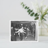 ヴィンテージスクエアダンスフォト1944 ポストカード (スタンド正面)