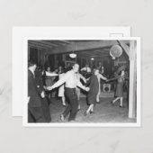 ヴィンテージスクエアダンスフォト1944 ポストカード (正面/裏面)