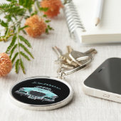 ヴィンテージスクラシックトデバーカーシルバーホーク1959車 キーホルダー (側面)