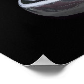 ヴィンテージスクラシックトデバーカーシルバーホーク1959車 ポスター (角)