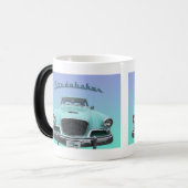 ヴィンテージスクラシックトデバーカーシルバーホーク1959車 モーフィングマグカップ (正面左)