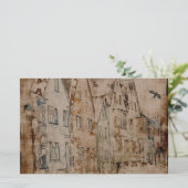 ヴィンテージスクラップブックア絵を描ートジャーナル 便箋 (スタンド正面)