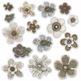 ヴィンテージスクラップブックステッカーヴィンテージエフェメラ シール