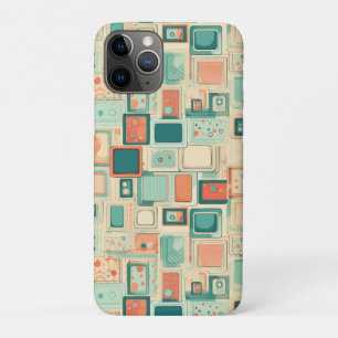 ヴィンテージスクラップブックパターン iPhone 11 PROケース