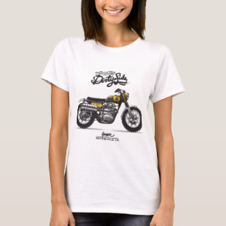ヴィンテージスクランブラークラシックバイク – Dirt Bike e Tシャツ