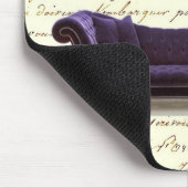 ヴィンテージスクリプトparis chandelier 結婚's マウスパッド (コーナー)