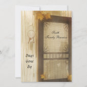 ヴィンテージスクリーンドアファミリー懇親会招待状 招待状 (正面)