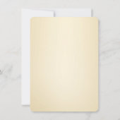 ヴィンテージスクロールコンテンポラリーでカジュアルな結婚式 招待状 (裏面)