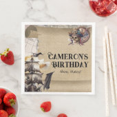 ヴィンテージスクロールトレジャーマップパイレーツパーティー (インサイチュ)