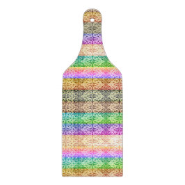 ヴィンテージスクロール（虹） カッティングボード