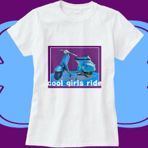 ヴィンテージスクータークールガールズライド