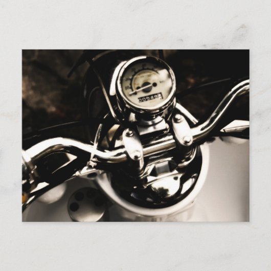 ヴィンテージスクーター ポストカード (正面)