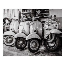 ヴィンテージスクーター | Perfectポスター |米国ニューヨーク ポスター