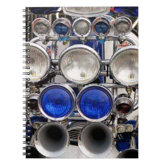 ヴィンテージスクータ ノートブック (正面)