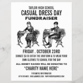 ヴィンテージスクールカジュアル、ドレスデイ資金調達者の広告 チラシ (正面)