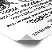 ヴィンテージスクールカジュアル、ドレスデイ資金調達者の広告 ポスター (角)