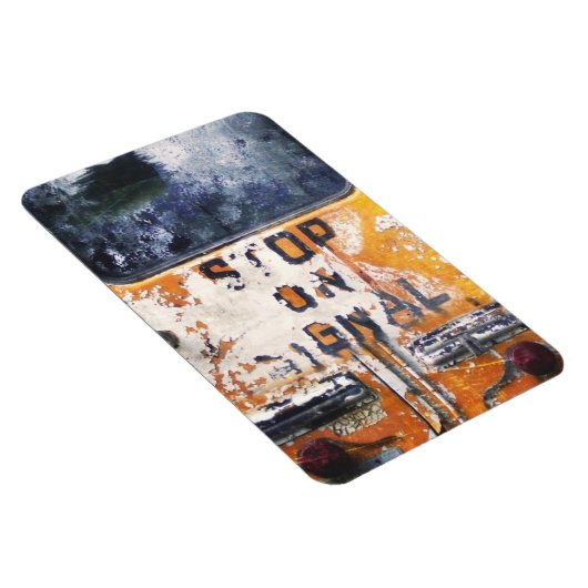 ヴィンテージスクールバス マグネット (右側)