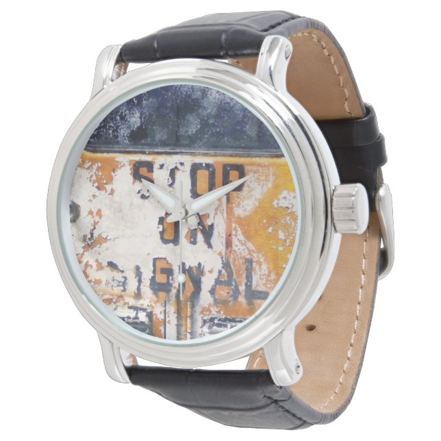 ヴィンテージスクールバス 腕時計 (アングル)