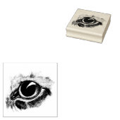 ヴィンテージスケッチキャッツアイアニマルアートイラストレーション ラバースタンプ (押印)