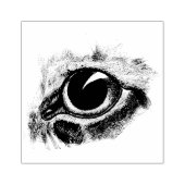 ヴィンテージスケッチキャッツアイアニマルアートイラストレーション ラバースタンプ (インプリント)