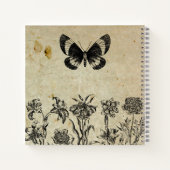 ヴィンテージスケッチスケッチブック ノートブック (裏面)