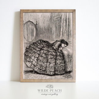 ヴィンテージスケッチスケッチ ポスター