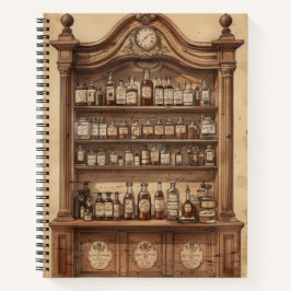 ヴィンテージスケッチバーオン動揺して紙 ノートブック