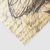 ヴィンテージスケッチ妖精とホリーとベリー 薄葉紙 (詳細)