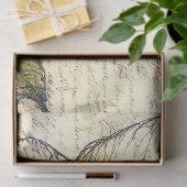 ヴィンテージスケッチ妖精とホリーとベリー 薄葉紙 (ギフト)