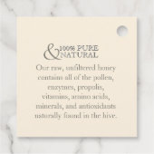 ヴィンテージスケップローカルハニージャーブネックタグ フェイバータグ (裏面)